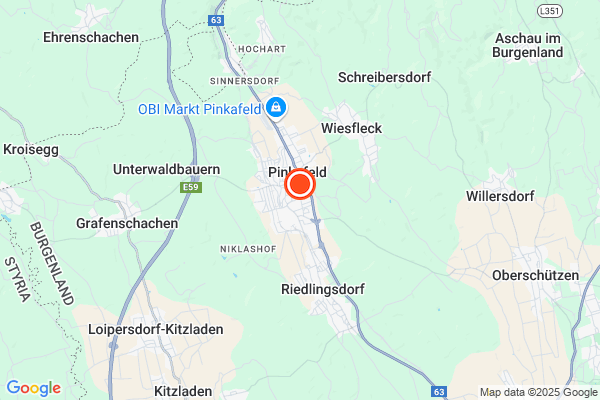 Bild der Adressposition auf der Karte