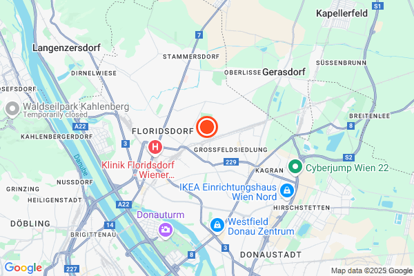 Bild der Adressposition auf der Karte