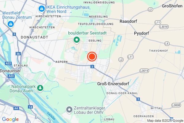 Bild der Adressposition auf der Karte