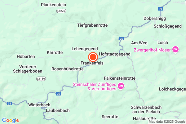 Bild der Adressposition auf der Karte