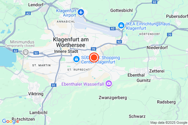 Bild der Adressposition auf der Karte