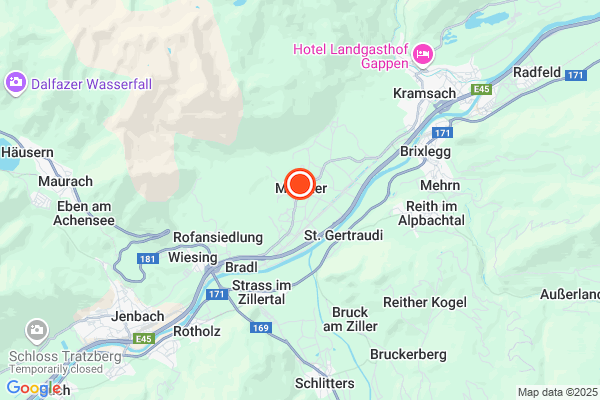 Bild der Adressposition auf der Karte