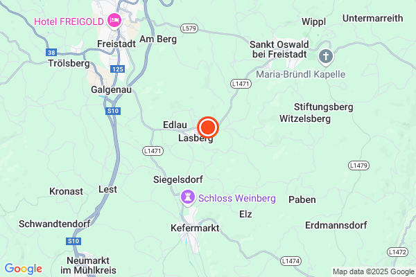 Bild der Adressposition auf der Karte