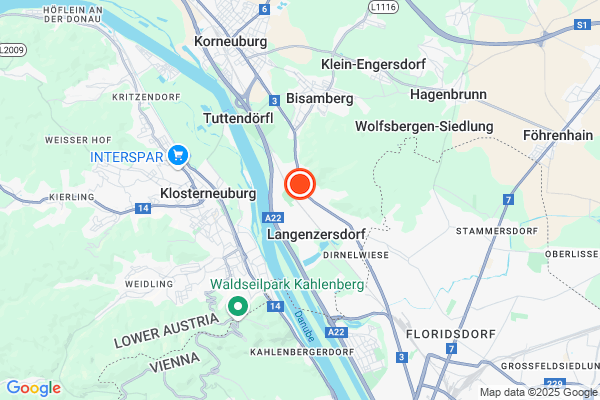 Bild der Adressposition auf der Karte