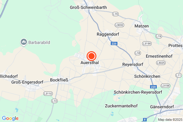 Bild der Adressposition auf der Karte